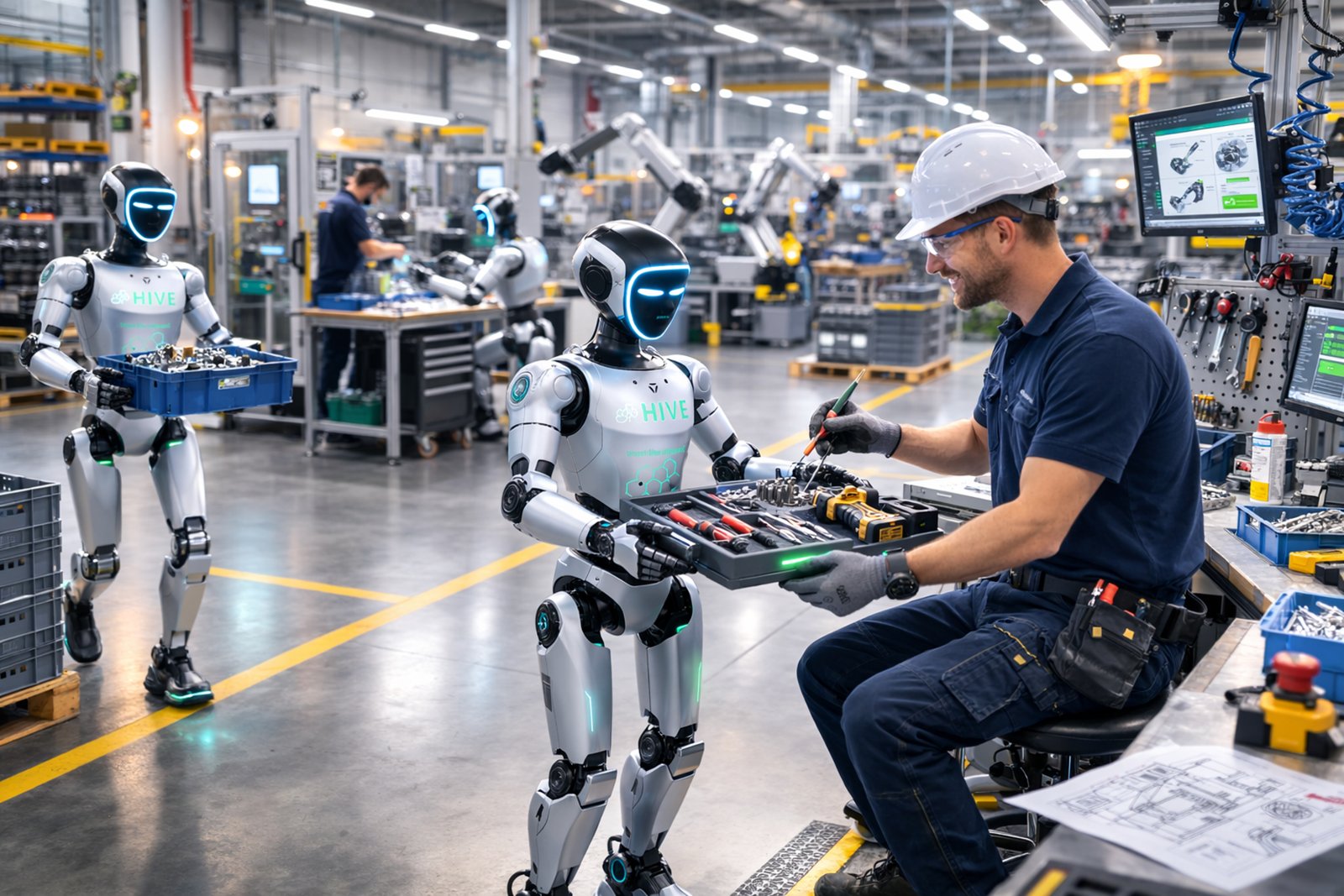 Humanoids in Manufacturing — Why Now? HIVE Robots at IDA in Copenhagen